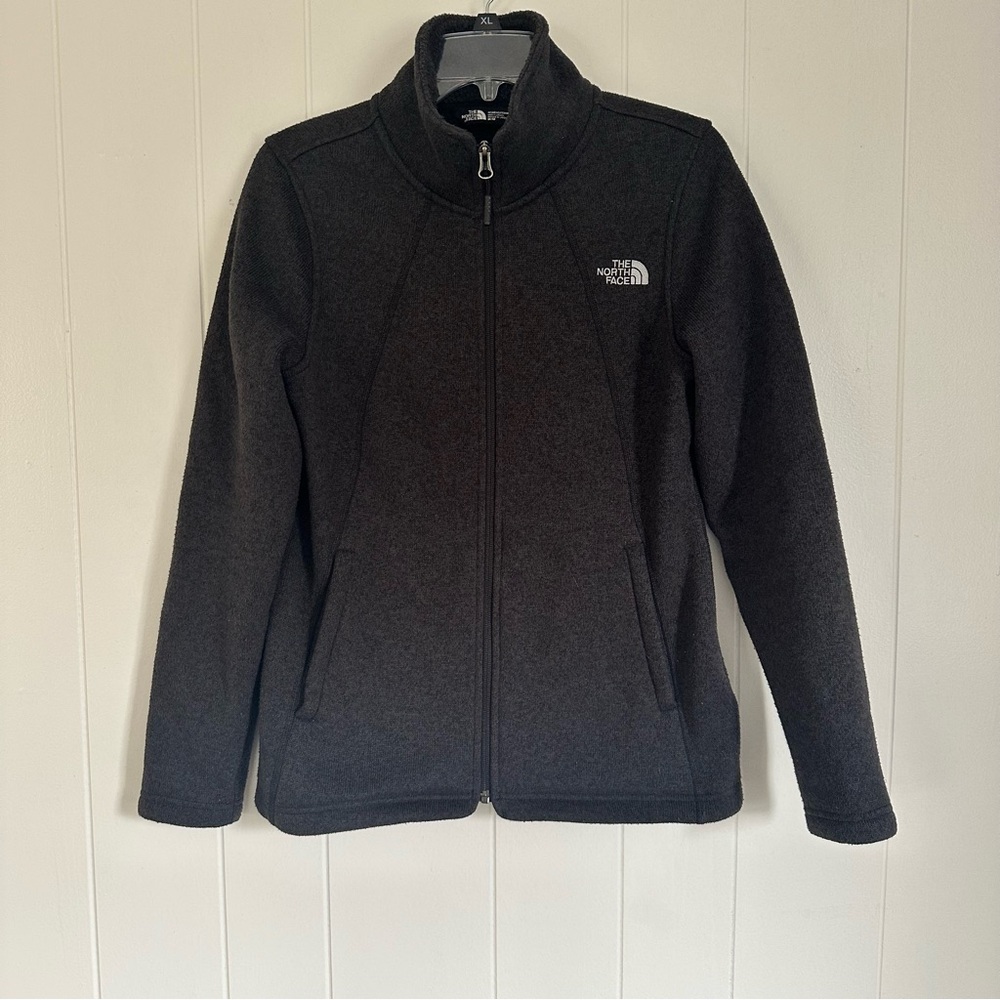 The North Face Charcoal Full-Zip Jacket
